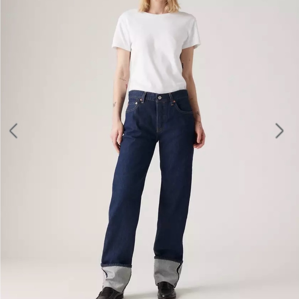 NWT Levi’s 501 90’s Cuffed Selvedge Women’s Jeans